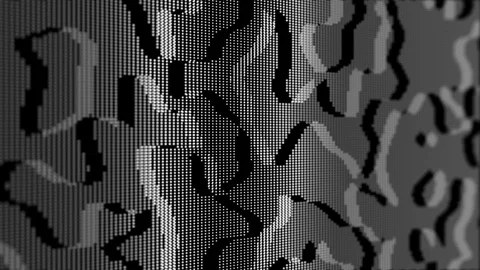 Abstract slick digital modern motion background loop white Video stock 84727623