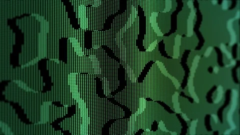 Abstract slick digital modern motion background loop green Stock Footage 84731972