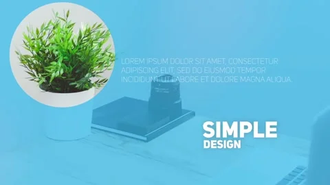 Abstract Slideshow 스톡 After Effects