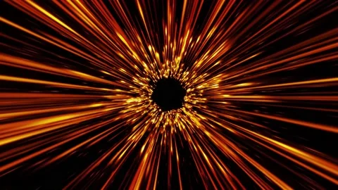Abstract Slow Motion Beautiful Fire Starburst Animation Video stock 131969118