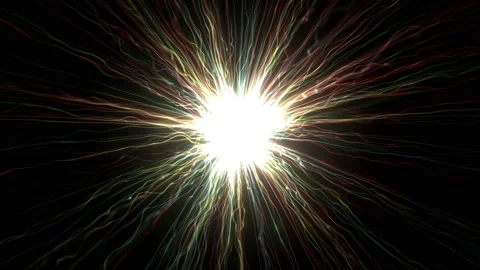 Abstract Slow Motion Shockwave Explosion Background Stock Footage 169926639