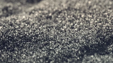 Abstract slow motion video of sand bouncing Stock Footage 253559015