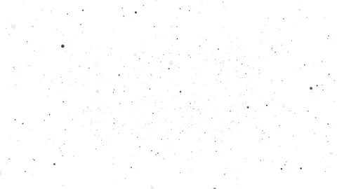 Abstract of small dark particles flying and colliding on the white background in Stock Footage 97661079
