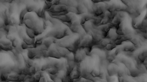 Abstract Smoke Animation. Cloud Animation. Fractal Animation. Loop Animation Stock Footage 264481054