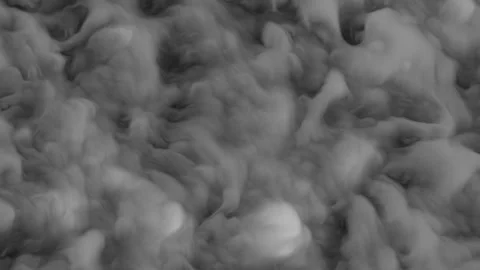 Abstract Smoke Animation. Cloud Animation. Fractal Animation. Loop Animation Stock Footage 264481064