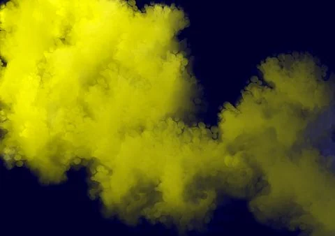 Abstract smoke background for design on black background Stock Illustration