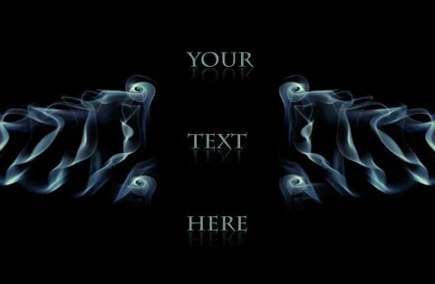 Abstract smoke background Stock Illustration