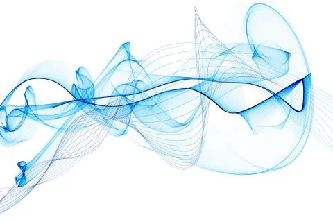 Abstract smoke background Stock Illustration