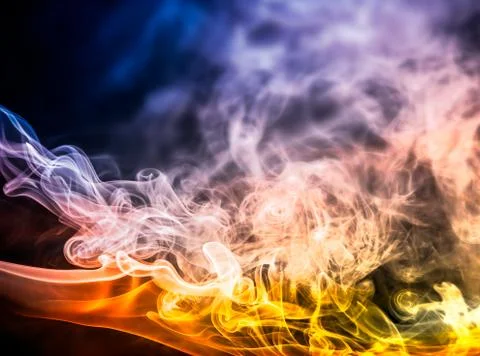 Abstract smoke background Stock Photos