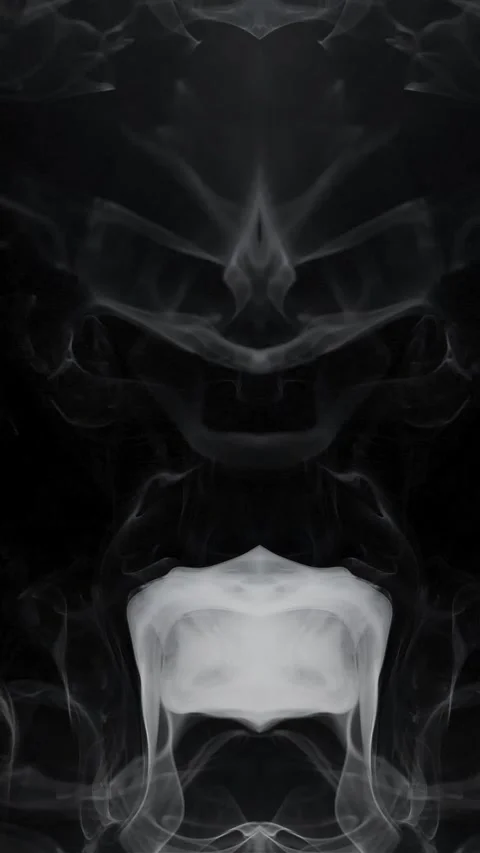 Abstract smoke on a black background Stock Footage 257747956