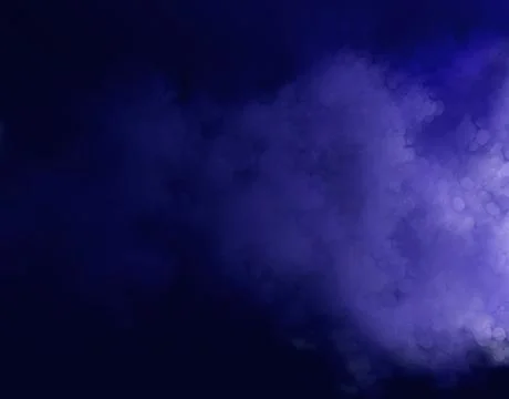 Abstract smoke cloud background on dark background Stock Illustration