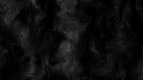 Abstract smoke cloud. Smoke in slow motion on black background, rising up. 4k Stock Footage 127293815