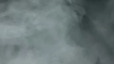 Abstract Smoke Clouds Floating on Dark Background Stock Footage 327177158