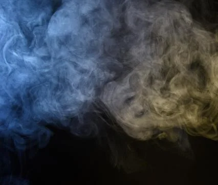 Abstract smoke on a dark background 库存照片