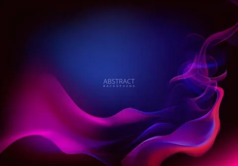 Abstract smoke effect background design Stock-Illustration