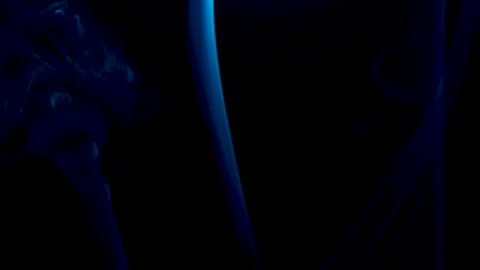 Abstract smoke effect on a black background Stock Footage 249870897