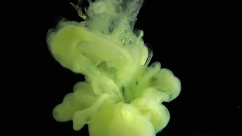 Abstract smoke exploding on black background, slow motion Stock Footage 156697788
