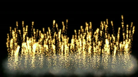Abstract smoke flame firework background,holiday explosion particle backdrop. Stock Footage 780061