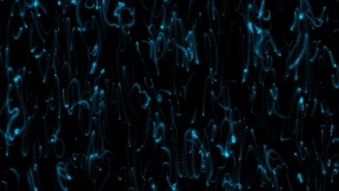 Abstract smoke flowing Stock-Footage 96233560