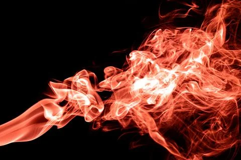 Abstract smoke form Stock Photos