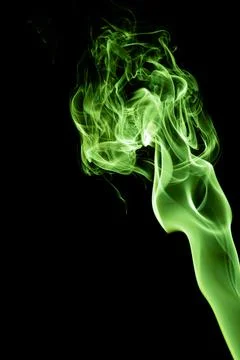 Abstract smoke form Foto stock