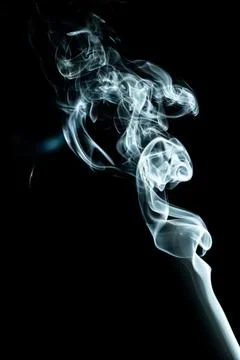 Abstract smoke form Stock Photos