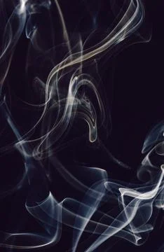 Abstract smoke forms background, colorful smoke formations Stock Illustration