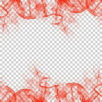 Abstract Smoke Frame Foto stock