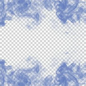 Abstract Smoke Frame Foto stock