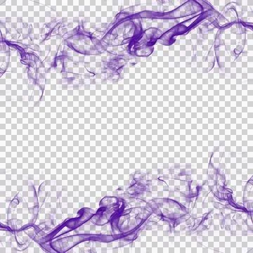 Abstract Smoke Frame Foto stock