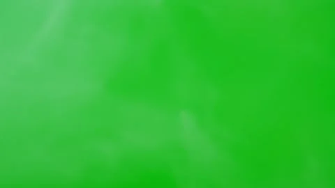 Abstract smoke on green chroma key background. Smoking cigarettes or marijuana Stock Footage 247919286