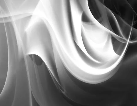 Abstract smoke Stock Illustration
