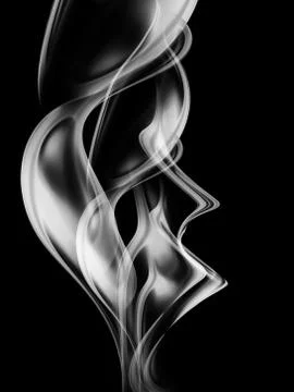 Abstract smoke Illustrazione stock