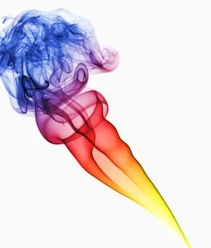 Abstract smoke Stock Illustration