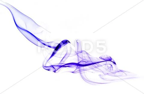 Abstract smoke isolated on white background Stock-Fotos