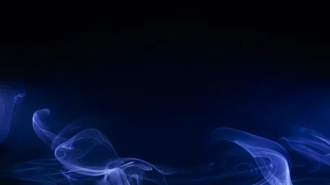 Abstract smoke moves on black background. Swirling smoke. Stock Footage 255676306