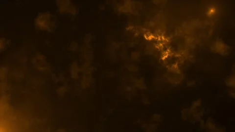 Abstract smoke pattern hi-tech futuristic technology abstract on black backgroun Stock Footage 296055628