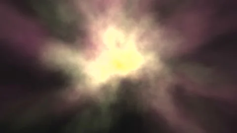 Abstract Smoke Vortex Tunnel Seamless Travel Seamless Looping Video stock 130851287