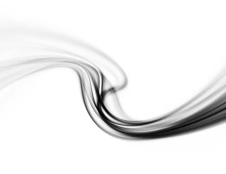 Abstract Smoke Waved Background Stock Illustration