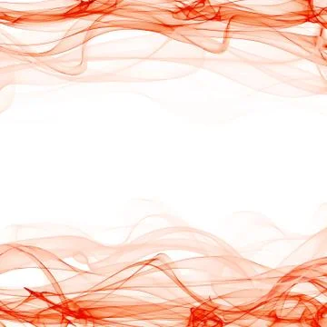 Abstract smoke waves Stock Illustration