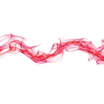 Abstract smoke waves Stock Illustration