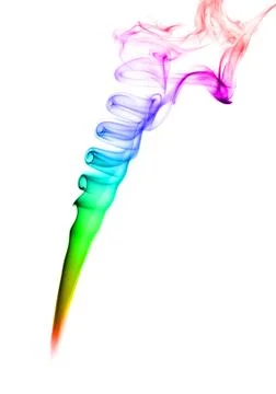 Abstract smoke waves 写真素材