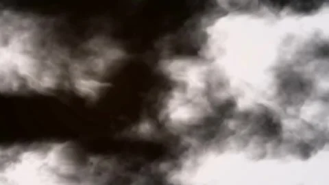 Abstract Smoke Wisps in Dramatic Light with Cinematic Motion Background Stock Footage 347900737