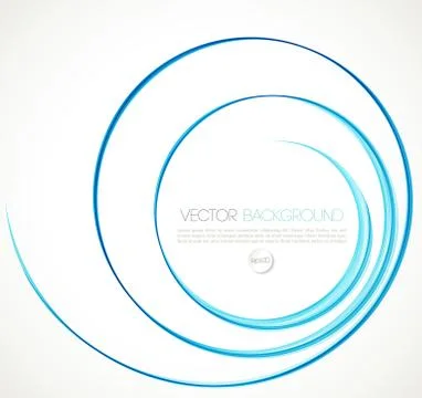 Abstract smoky waves  background. Template brochure desig Stock Illustration