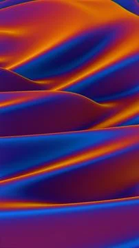 Abstract smooth background with blue and orange gradients Stock Illustration