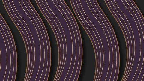 Abstract smooth background of moving figures, geometric wallpaper Stock Footage 313589609