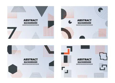 Abstract smooth background white clean design with modern halftone and space Stock Illustration