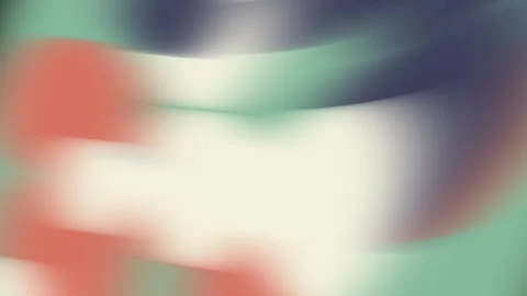 Abstract smooth blend of green, white, red, and blue Stock Footage 325406272
