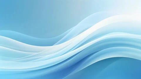 Abstract Smooth Blue and White Corporate Wave Background 4K Stock Footage 328785926