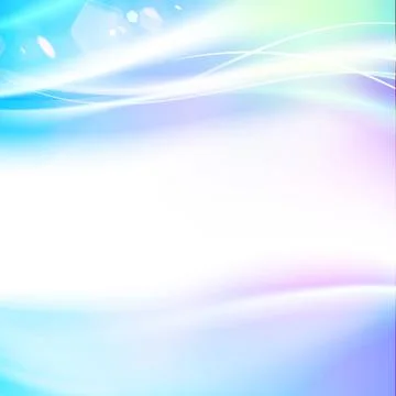 Abstract smooth blue lines. Illustrazione stock